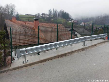 Izgradnja podpornih zidov ter obnova infrastrukture v naselju Markovo (1)